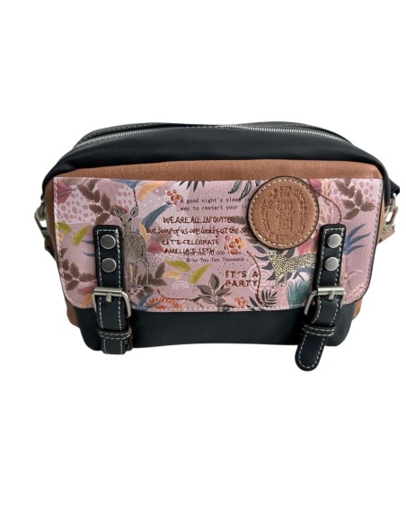 BOLSO SWEET CANDY SAFARI ROSA