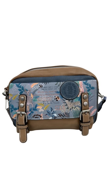 BOLSO SWEET CANDY SAFARI AZUL