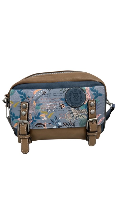 BOLSO SWEET CANDY SAFARI AZUL