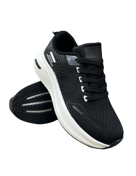 ZAPATILLA RUNING COMBI NEGRO