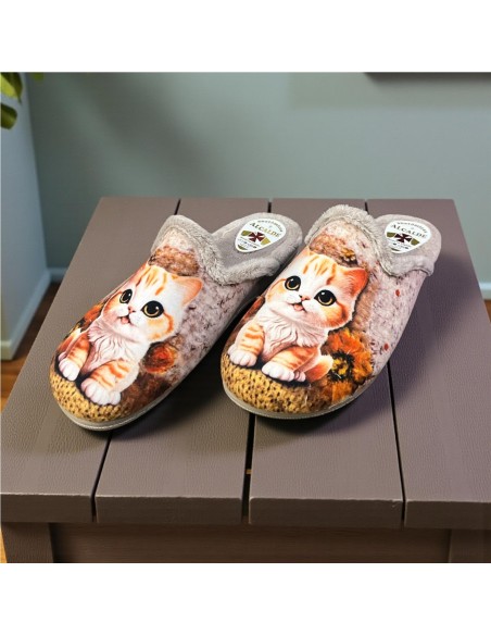 ZAPATILLA GATO BEIG