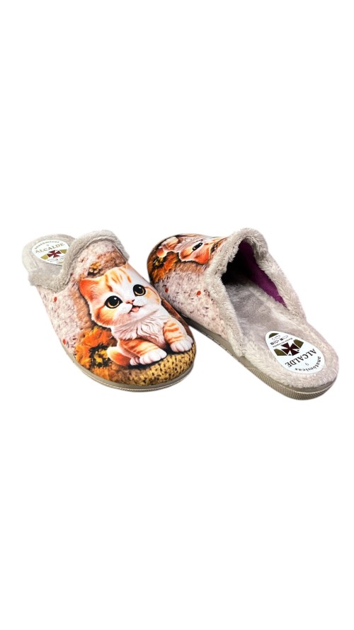 ZAPATILLA GATO BEIG