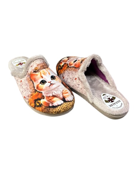 ZAPATILLA GATO BEIG
