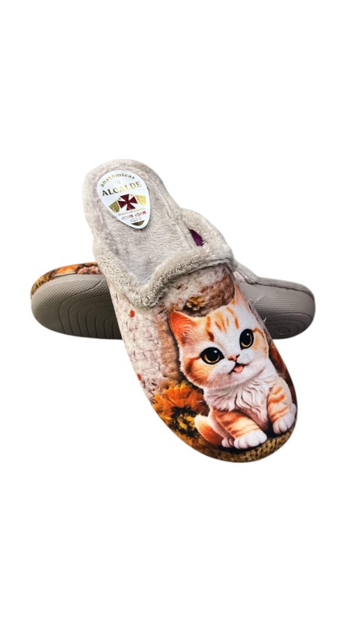 ZAPATILLA GATO BEIG