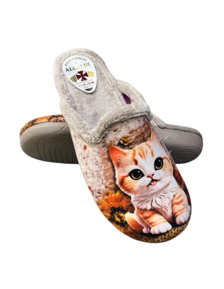 ZAPATILLA GATO BEIG