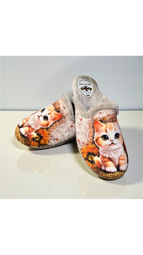 ZAPATILLA GATO BEIG