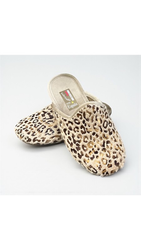ZAPATILLA PINTAS LEOPARDO BEIG