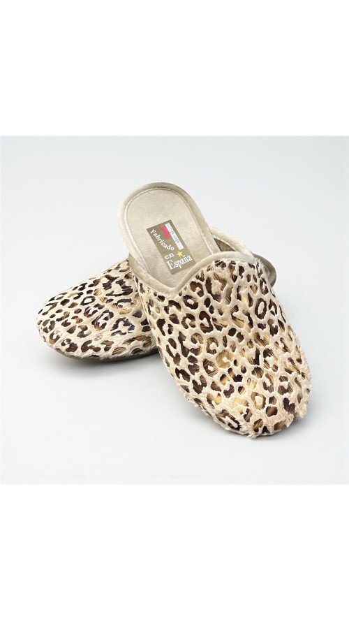 ZAPATILLA PINTAS LEOPARDO BEIG