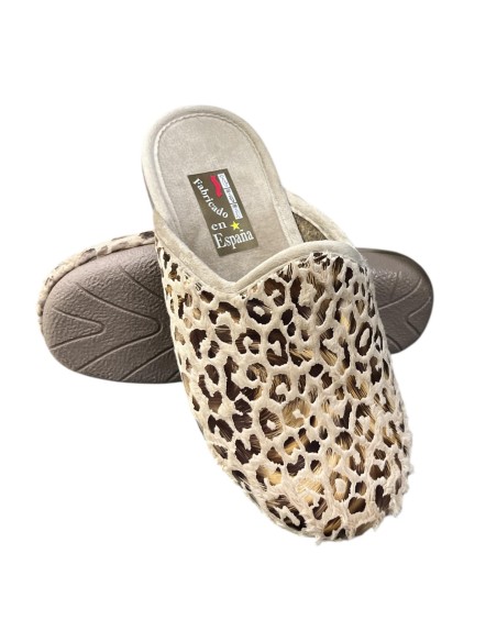 ZAPATILLA PINTAS LEOPARDO BEIG