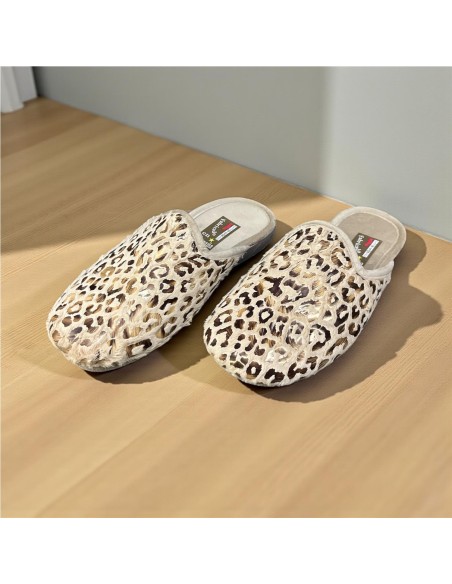 ZAPATILLA PINTAS LEOPARDO BEIG