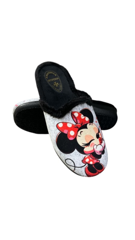 ZAPATILLA ANIMACION MINNIE NEGRO