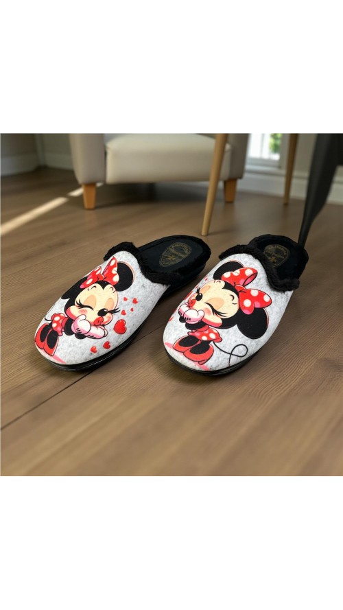 ZAPATILLA ANIMACION MINNIE NEGRO