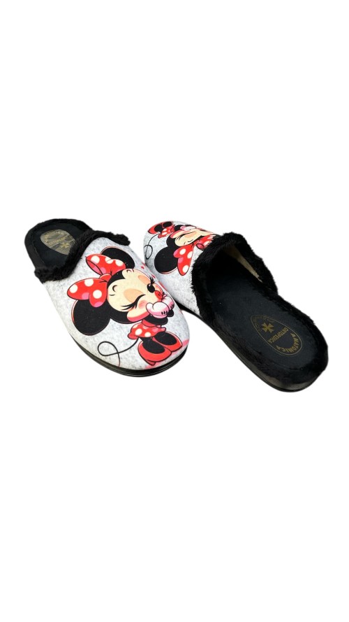 ZAPATILLA ANIMACION MINNIE NEGRO