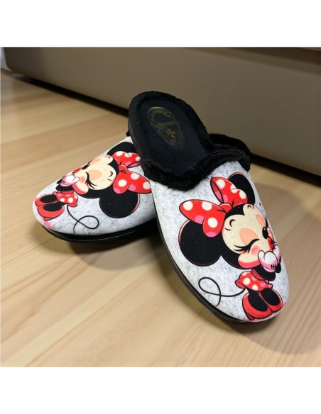 ZAPATILLA ANIMACION MINNIE NEGRO