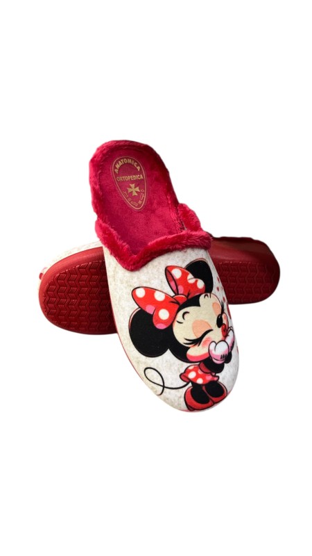ZAPATILLA ANIMACION MINNIE ROJO