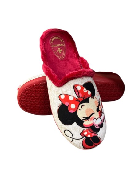 ZAPATILLA ANIMACION MINNIE ROJO
