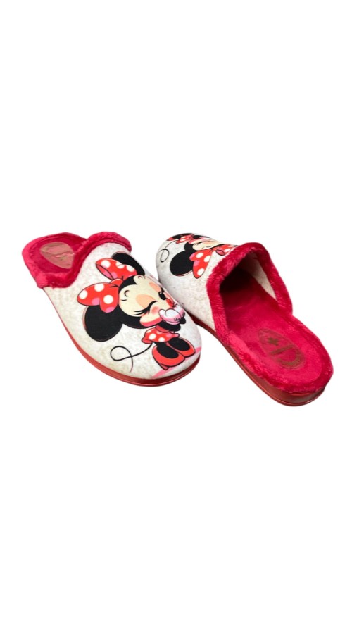 ZAPATILLA ANIMACION MINNIE ROJO