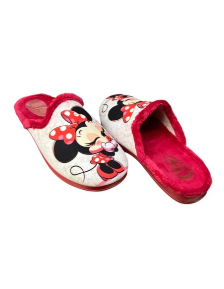 ZAPATILLA ANIMACION MINNIE ROJO