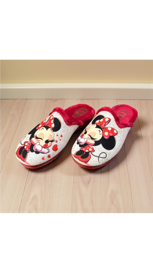 ZAPATILLA ANIMACION MINNIE ROJO