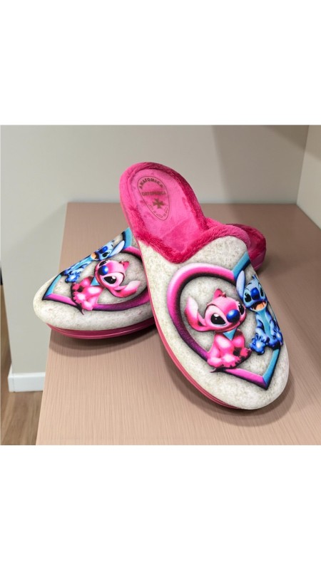 ZAPATILLA ANIMACION LILO FUXIA 2