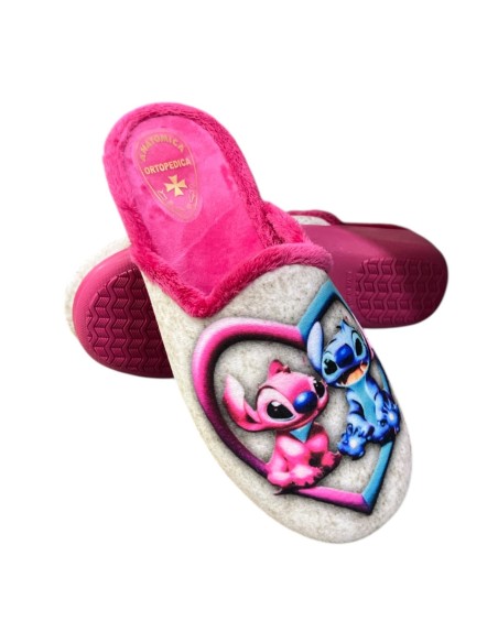 ZAPATILLA ANIMACION LILO FUXIA