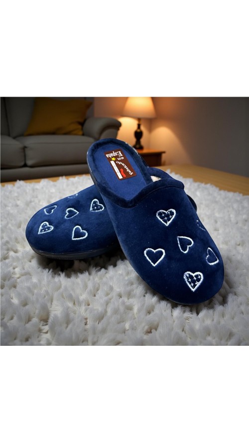 ZAPATILLA MULTI CORAZON MARINO