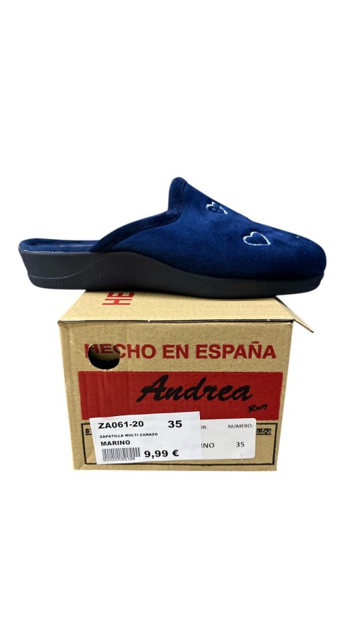 ZAPATILLA MULTI CORAZON MARINO