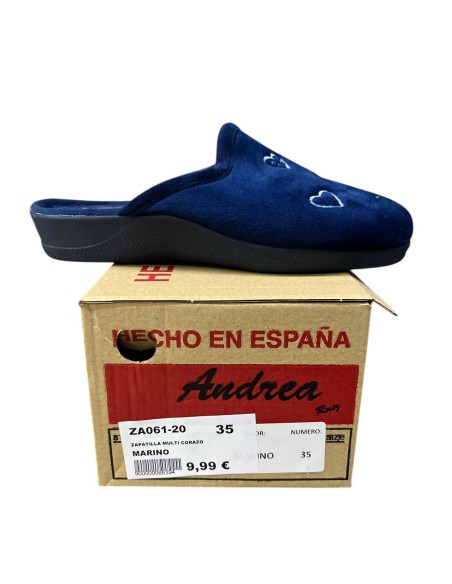 ZAPATILLA MULTI CORAZON MARINO