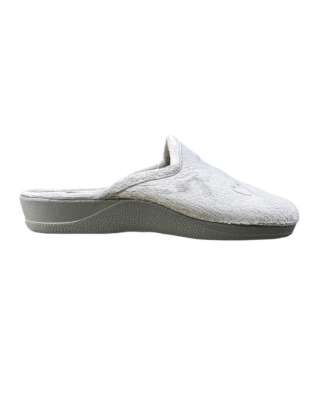 ZAPATILLA MULTI CORAZON GRIS