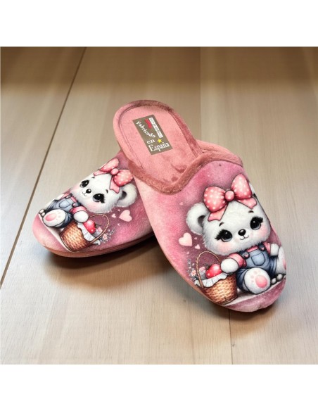 ZAPATILLA SERIGRAFIAS ROSA