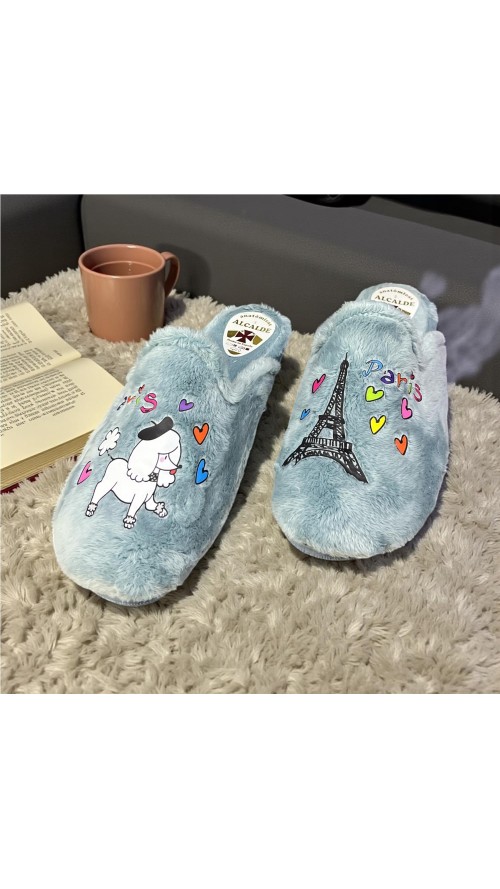 ZAPATILLA PARIS COMBINADA VERDE