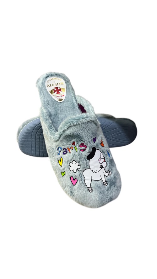 ZAPATILLA PARIS COMBINADA VERDE