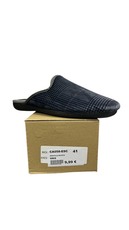 ZAPATILLA ESCOCIA GRIS 2