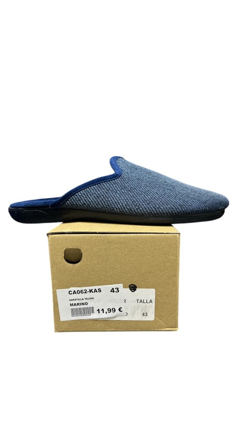 ZAPATILLA TEJIDO MARINO