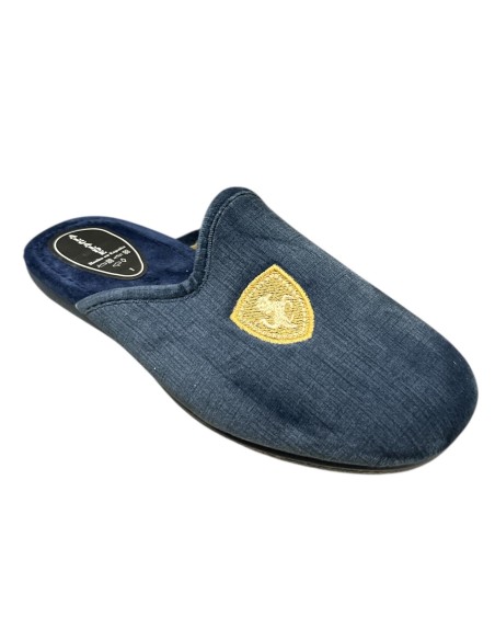 ZAPATILLA ESCUDO RELIEVE MARINO