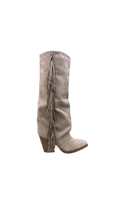 BOTA FLECOS TAUPE 2