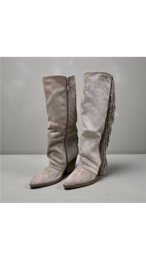 BOTA FLECOS TAUPE