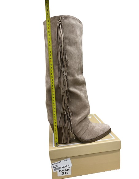 BOTA FLECOS TAUPE