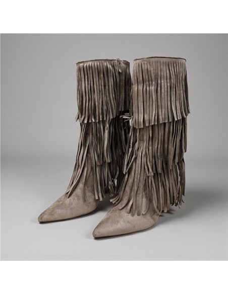 BOTA FLECOS TAUPE
