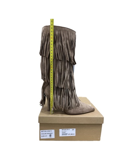 BOTA FLECOS TAUPE