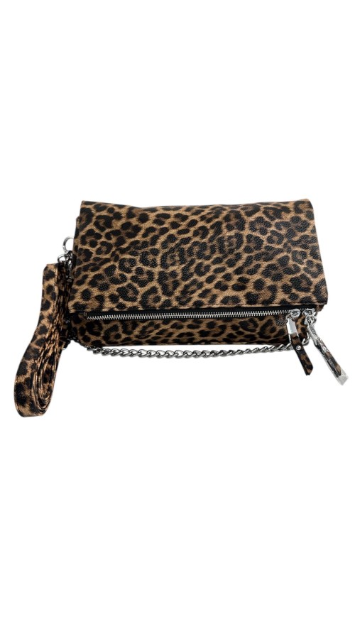 BOLSO LEOPARDO CAMEL