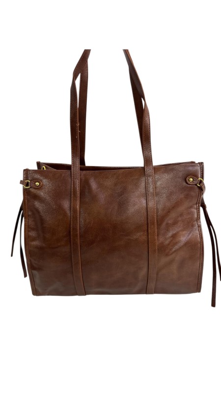 BL45-1093 BOLSO CUADRADO MARRON