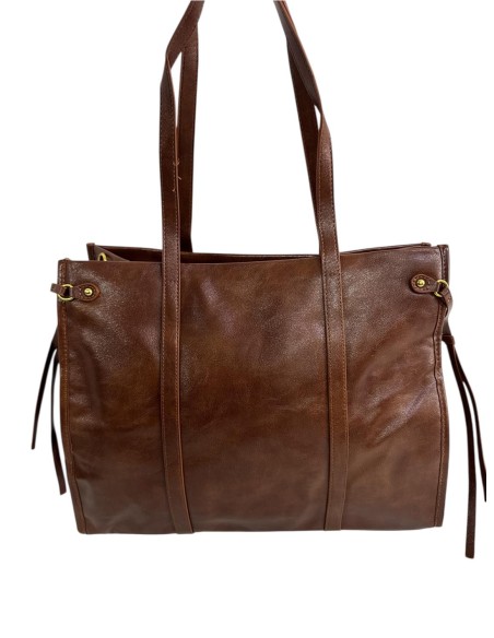 BL45-1093 BOLSO CUADRADO MARRON