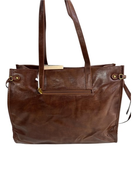 BL45-1093 BOLSO CUADRADO MARRON
