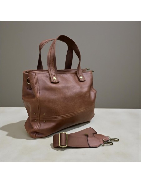 BOLSA SOLAPA MARRON
