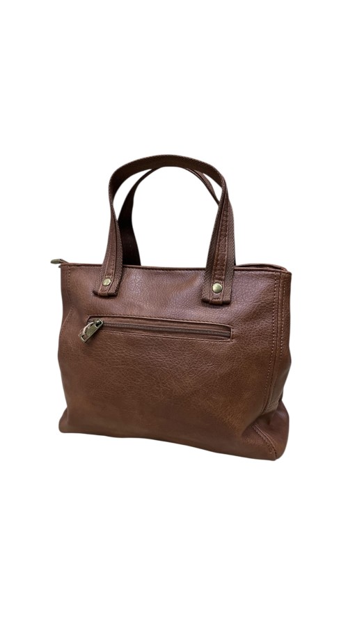 BOLSA SOLAPA MARRON