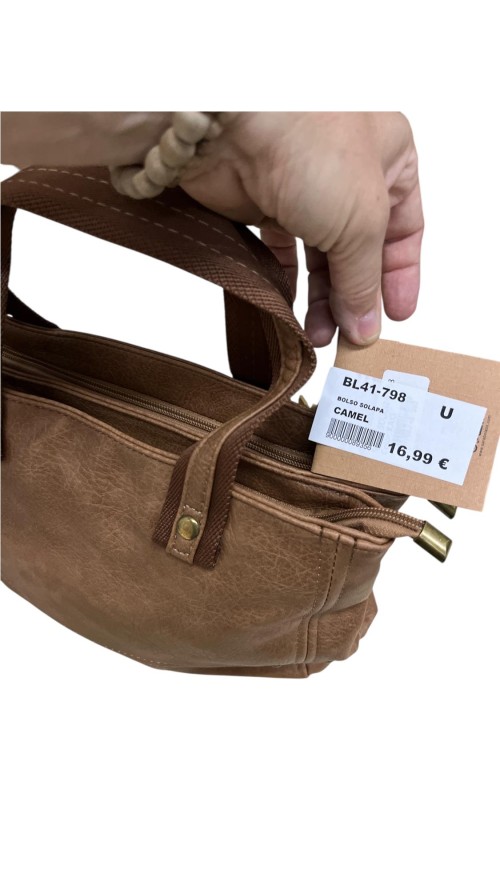 BOLSA SOLAPA CAMEL