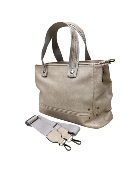 BOLSA SOLAPA TAUPE