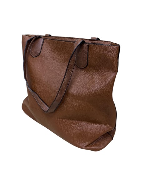 BOLSO GRANDE NAPA MARRON
