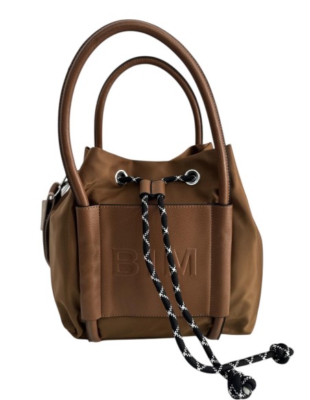 BL45-8087 BOLSO NYLON MARRON
